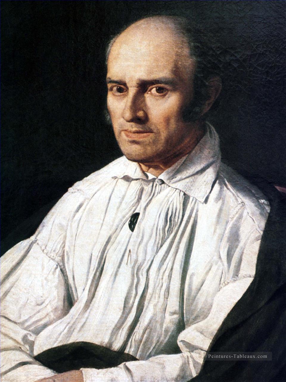 Père Desmarets néoclassique Jean Auguste Dominique Ingres Peintures à l'huile